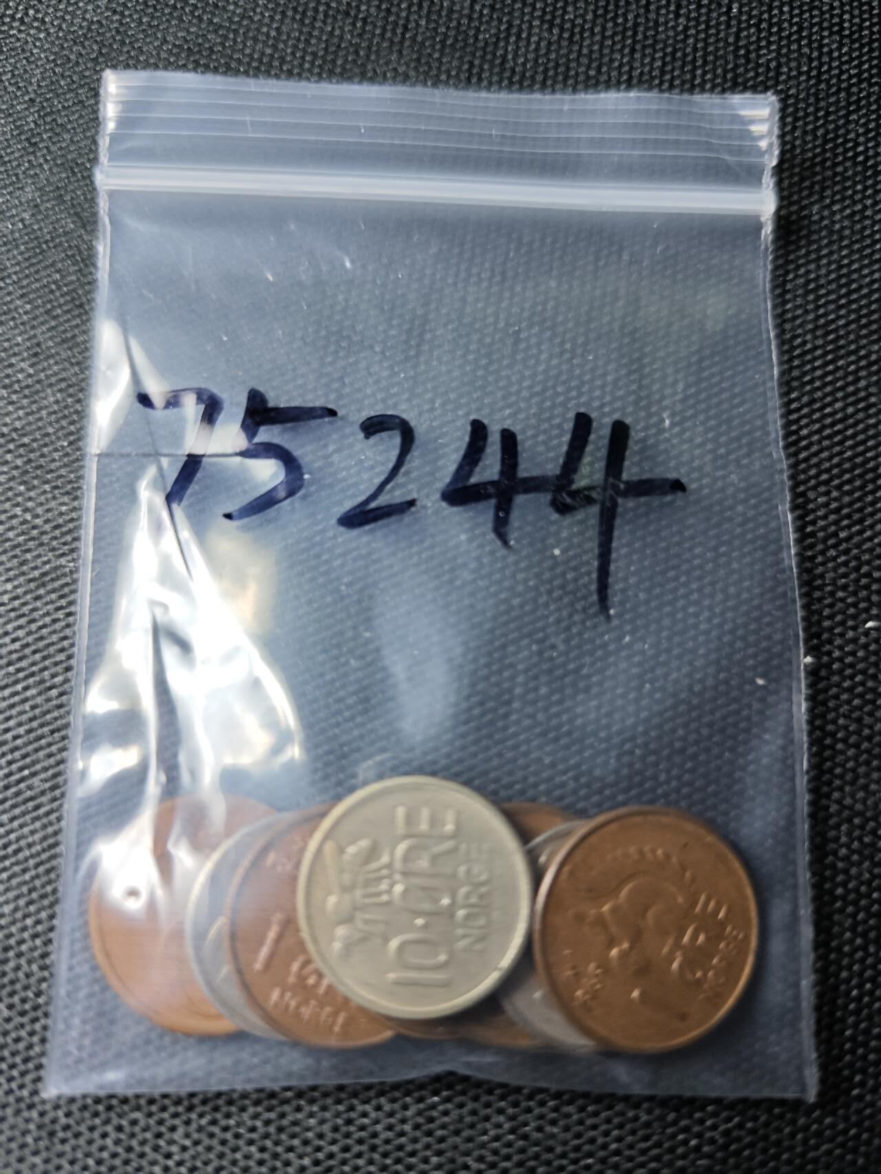 KK钱币收藏小铺 第375期  2月预留时间 周末发货  挪威动物版一组8枚