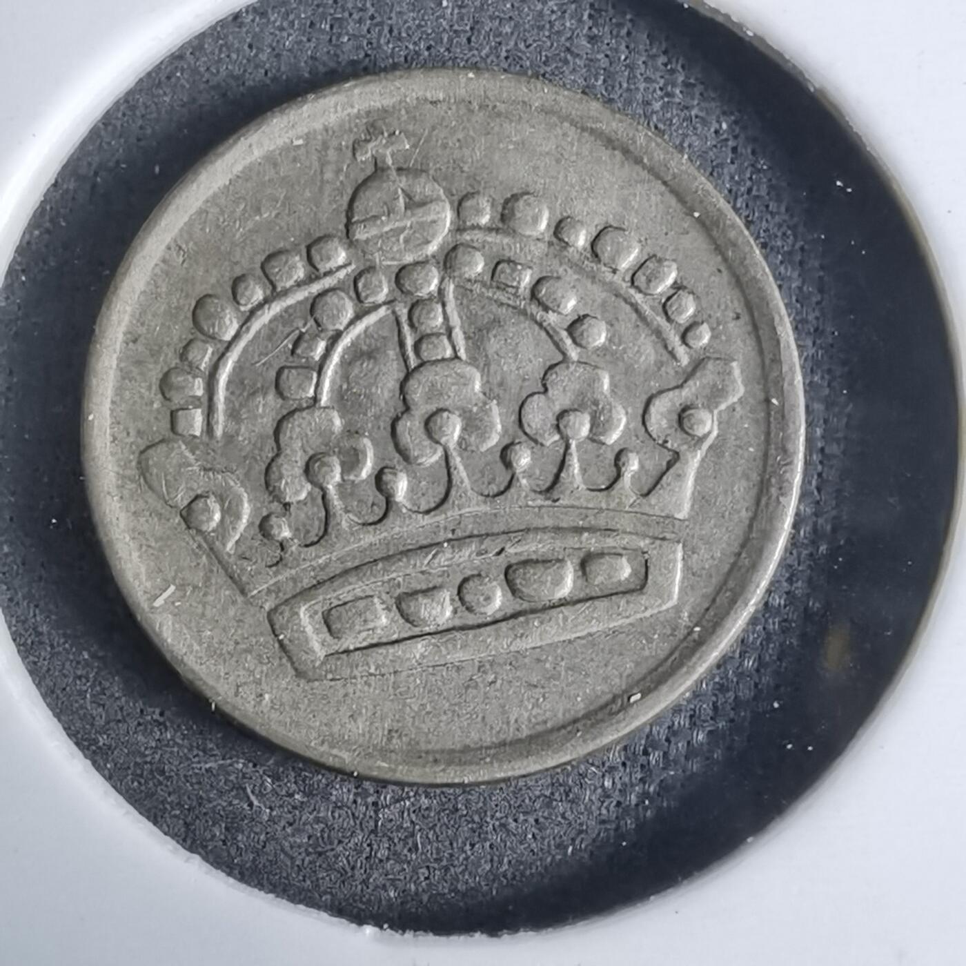 沼泽如烟--第924场 瑞典1955年10欧尔银币