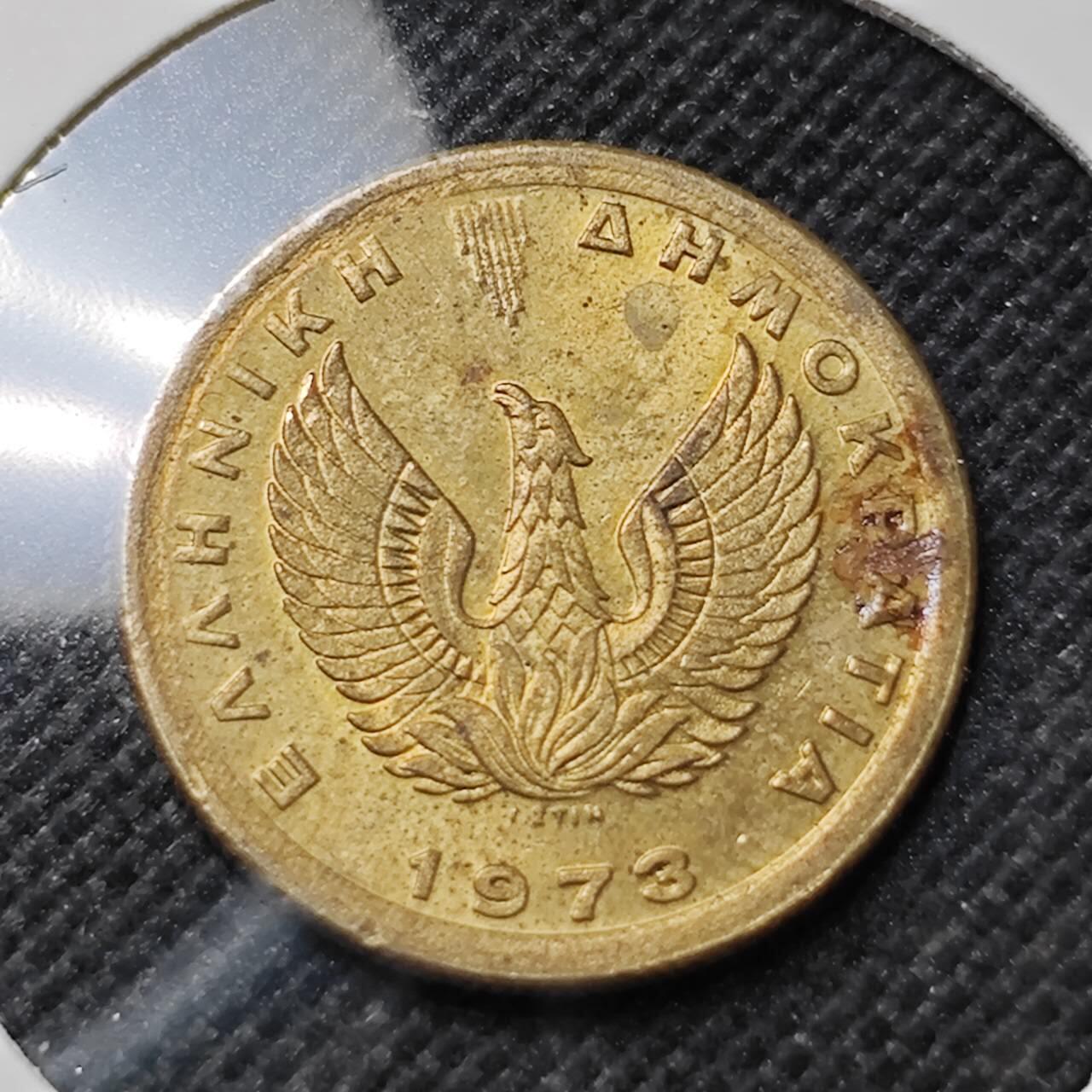 KK钱币收藏小铺 第375期  2月预留时间 周末发货  希腊50雷普塔铜币