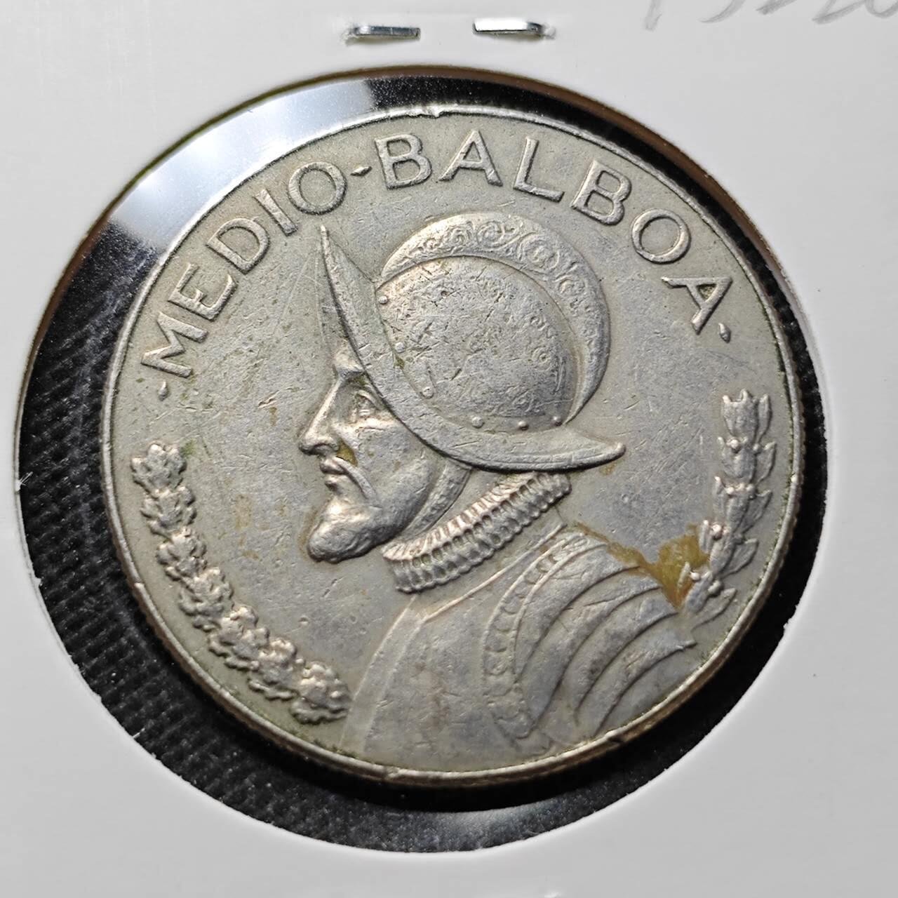 KK钱币收藏小铺 第375期  2月预留时间 周末发货  1973巴拿马1/2巴波亚