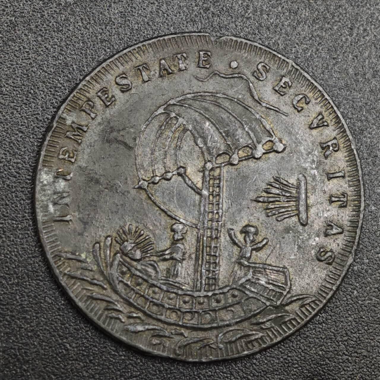 【淘币小摊】实时拍第八百二十一拍   散币场   满百包邮可预留二周 每周一统一发货   欧洲圣乔治屠龙锌章