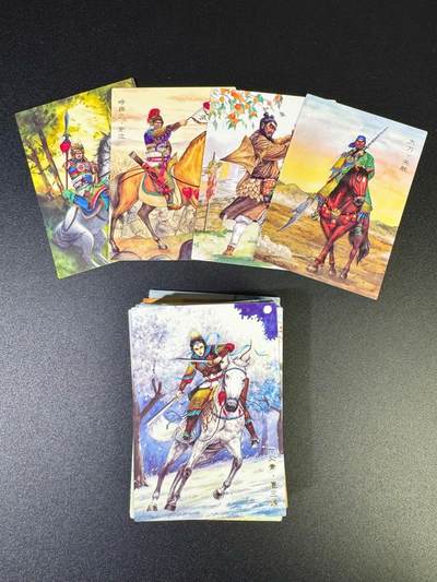 NO.17 好又多金牌大场，新店点关注不迷路！每周一站式配齐，方便凑单！（周6晚8点截拍，卖家送拍0抽成！） - 【套卡】青笺绘 梦回梁山 普卡49张