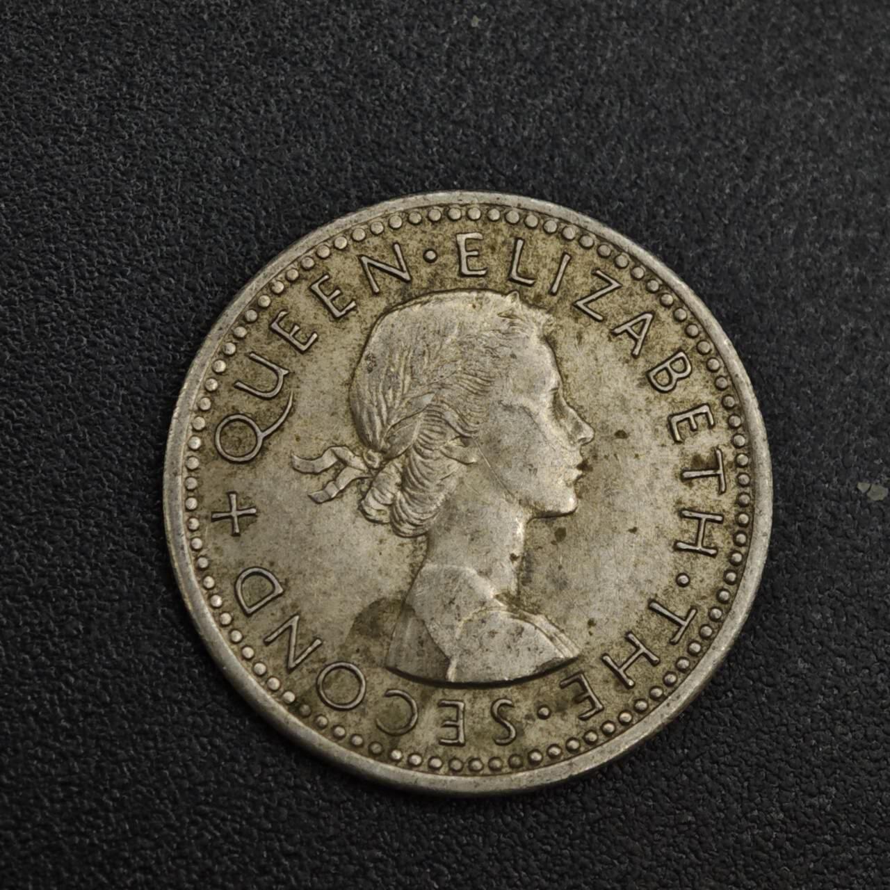 【淘币小摊】实时拍第八百二十一拍   散币场   满百包邮可预留二周 每周一统一发货   新西兰1965年3便士镍币