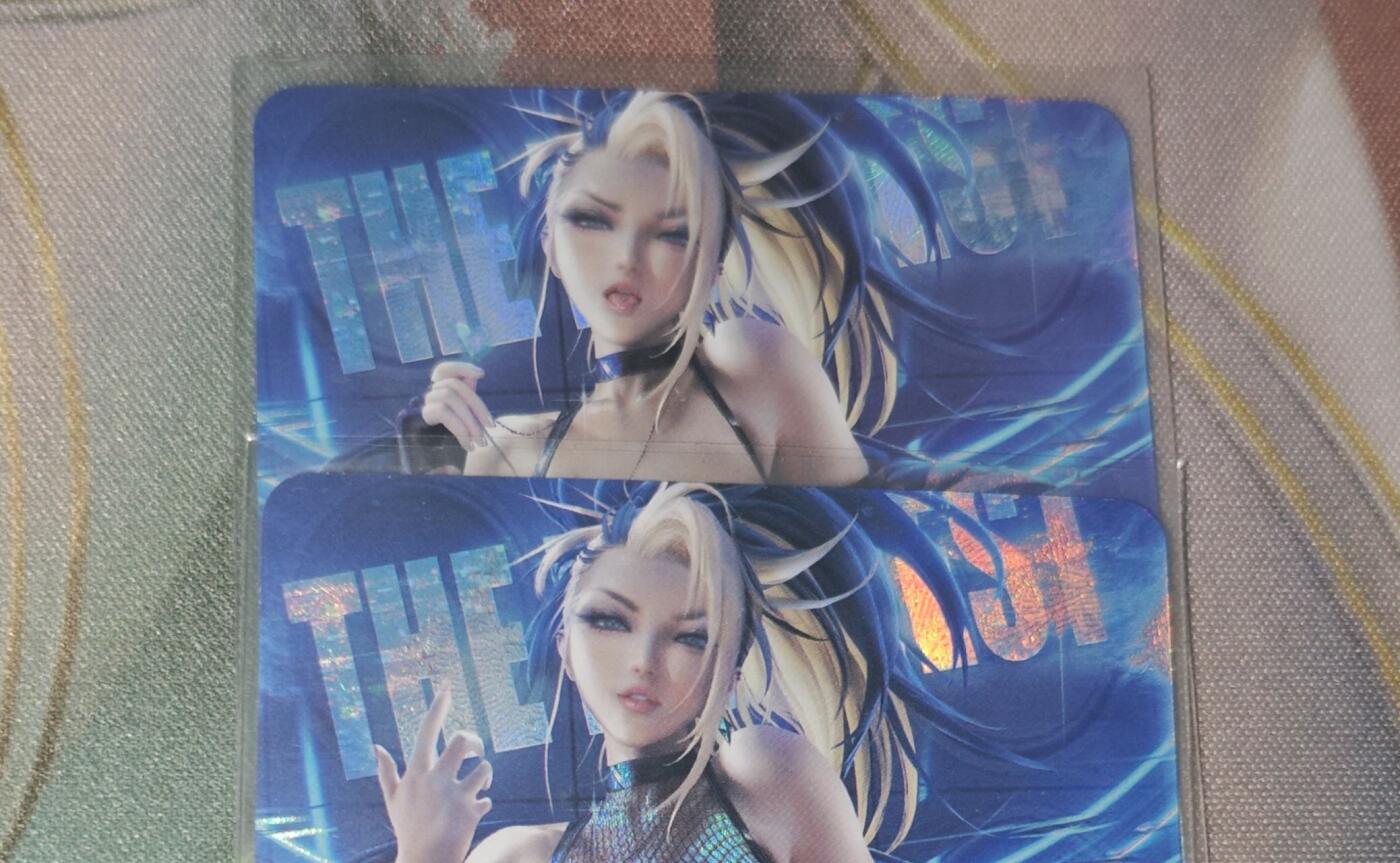 老板带我见世面，我给老板好拍场.零佣收拍第不知道多少期 KDA阿卡丽炫彩对卡（看图私信）