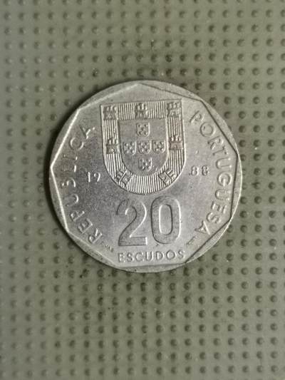 2025年第133场各国散币拍卖（总第133场） - 葡萄牙1988年20埃斯库多