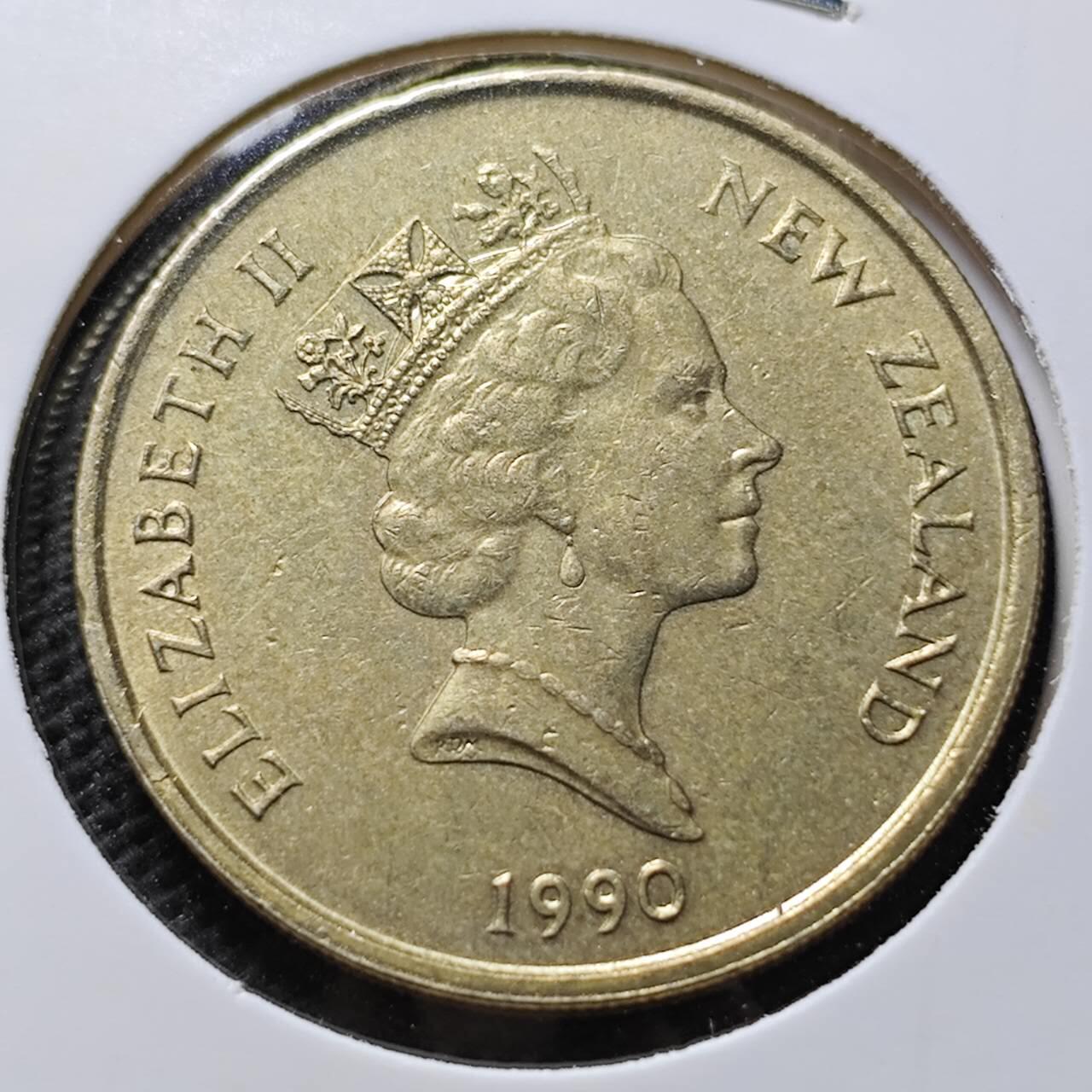 KK钱币收藏小铺 第375期  2月预留时间 周末发货  新西兰2元