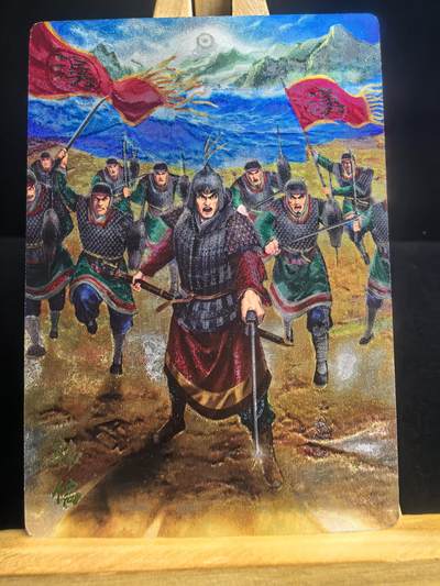 无佣金 不寄存 不收拍 链接少 我只是一个小小的卡牌收藏玩家   需要多宫大佬请私聊 部分卡牌设有底价（不想玩的那么累，即使有底价也会比市场价便宜的多，懂的自然懂） 拒绝小号抬价 大家放心拍 所有拍品部分套有卡膜 部分卡牌多宫 自制卡牌 不包厂瑕 放大镜 品控 勿拍 流拍商品会循环 感谢大家支持 留个关注 不定时上新 谢谢 - 奇点卡牌 百将传 韩信粗闪