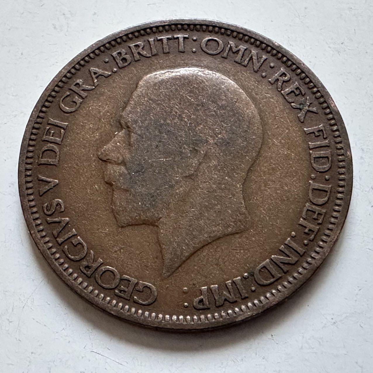 🌹外币初藏🌹🐯2025年第138场  每周二四六晚8️⃣点 接代拍 英国1929年半便士c