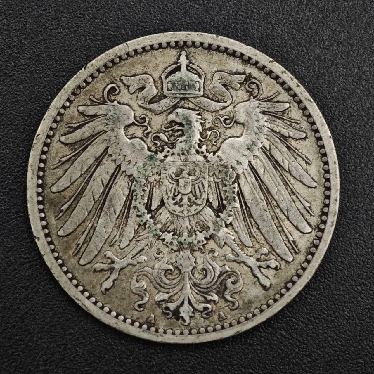 【淘币小摊】实时拍第八百二十一拍   散币场   满百包邮可预留二周 每周一统一发货   德国1903年1马克银币