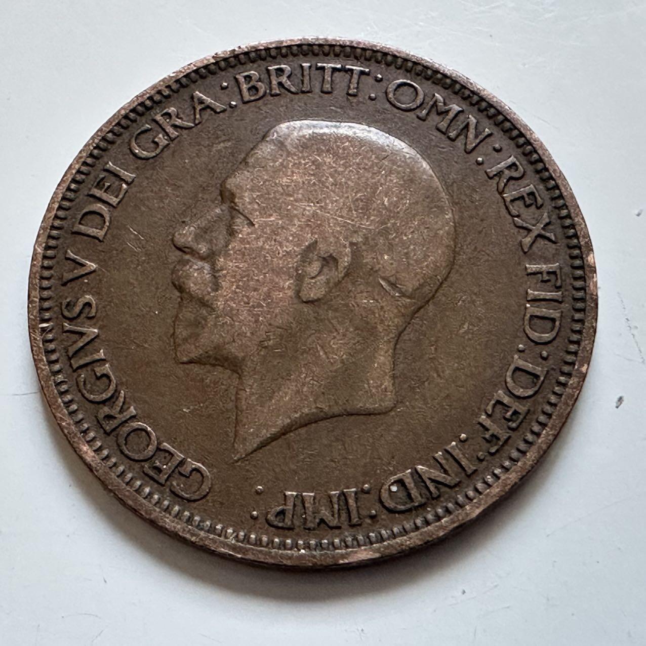 🌹外币初藏🌹🐯2025年第138场  每周二四六晚8️⃣点 接代拍 英国1930年半便士