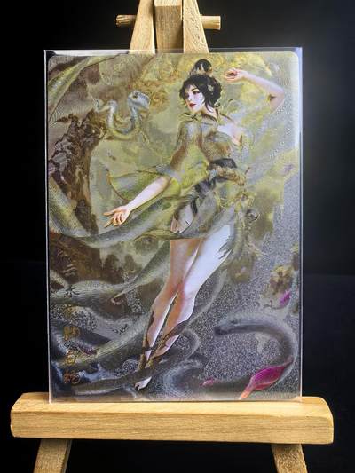 无佣金 不寄存 不收拍 链接少 我只是一个小小的卡牌收藏玩家   需要多宫大佬请私聊 部分卡牌设有底价（不想玩的那么累，即使有底价也会比市场价便宜的多，懂的自然懂） 拒绝小号抬价 大家放心拍 所有拍品部分套有卡膜 部分卡牌多宫 自制卡牌 不包厂瑕 放大镜 品控 勿拍 流拍商品会循环 感谢大家支持 留个关注 不定时上新 谢谢 - 奇点卡牌 澜柚子 灵魅仙踪 冷烫白蛇