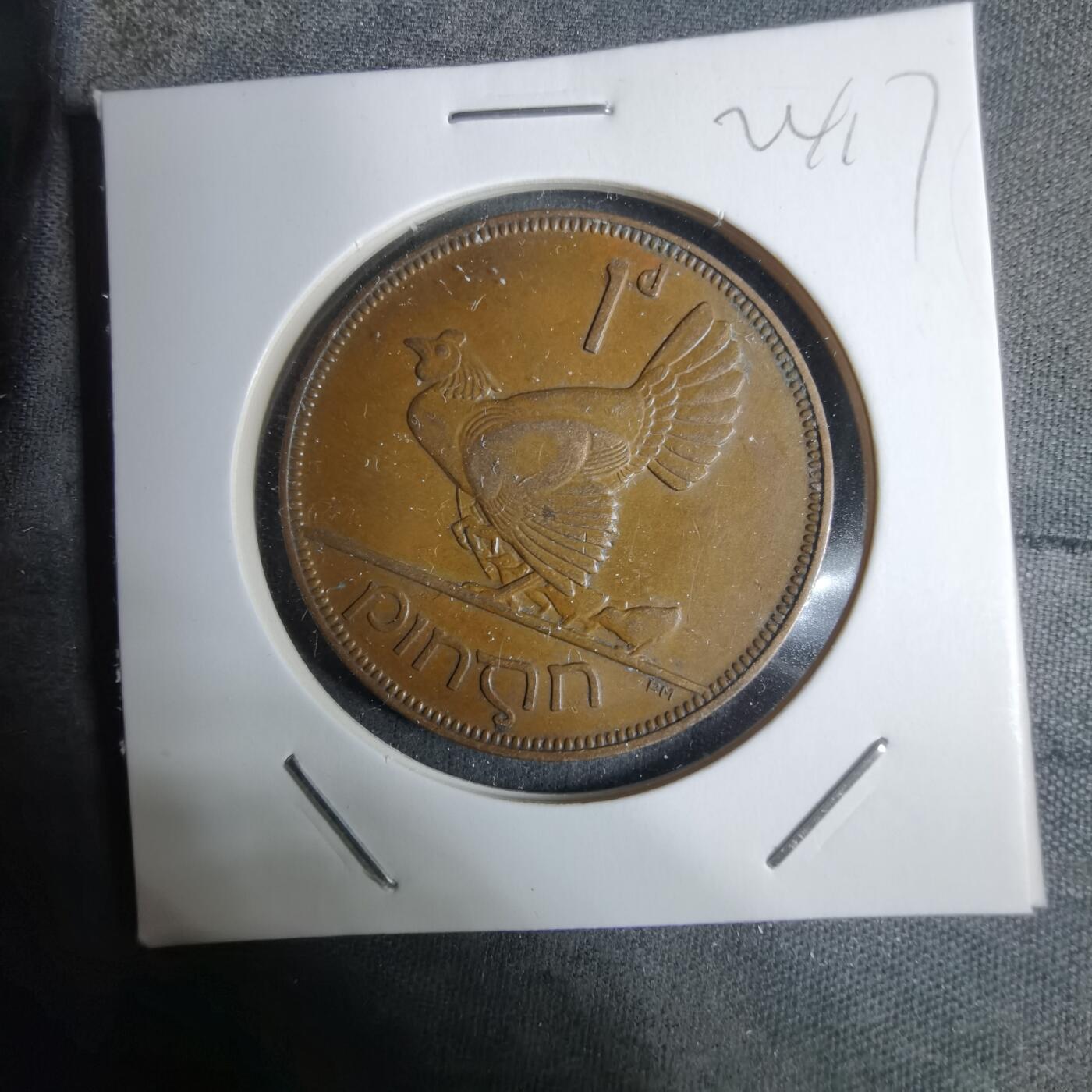 沼泽如烟--第924场 爱尔兰1928年1便士