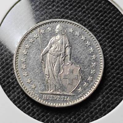 KK钱币收藏小铺 第375期  2月预留时间 周末发货 -  瑞士0.5法郎