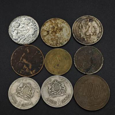 【淘币小摊】实时拍第八百二十一拍   散币场   满百包邮可预留二周 每周一统一发货   - 散币9枚