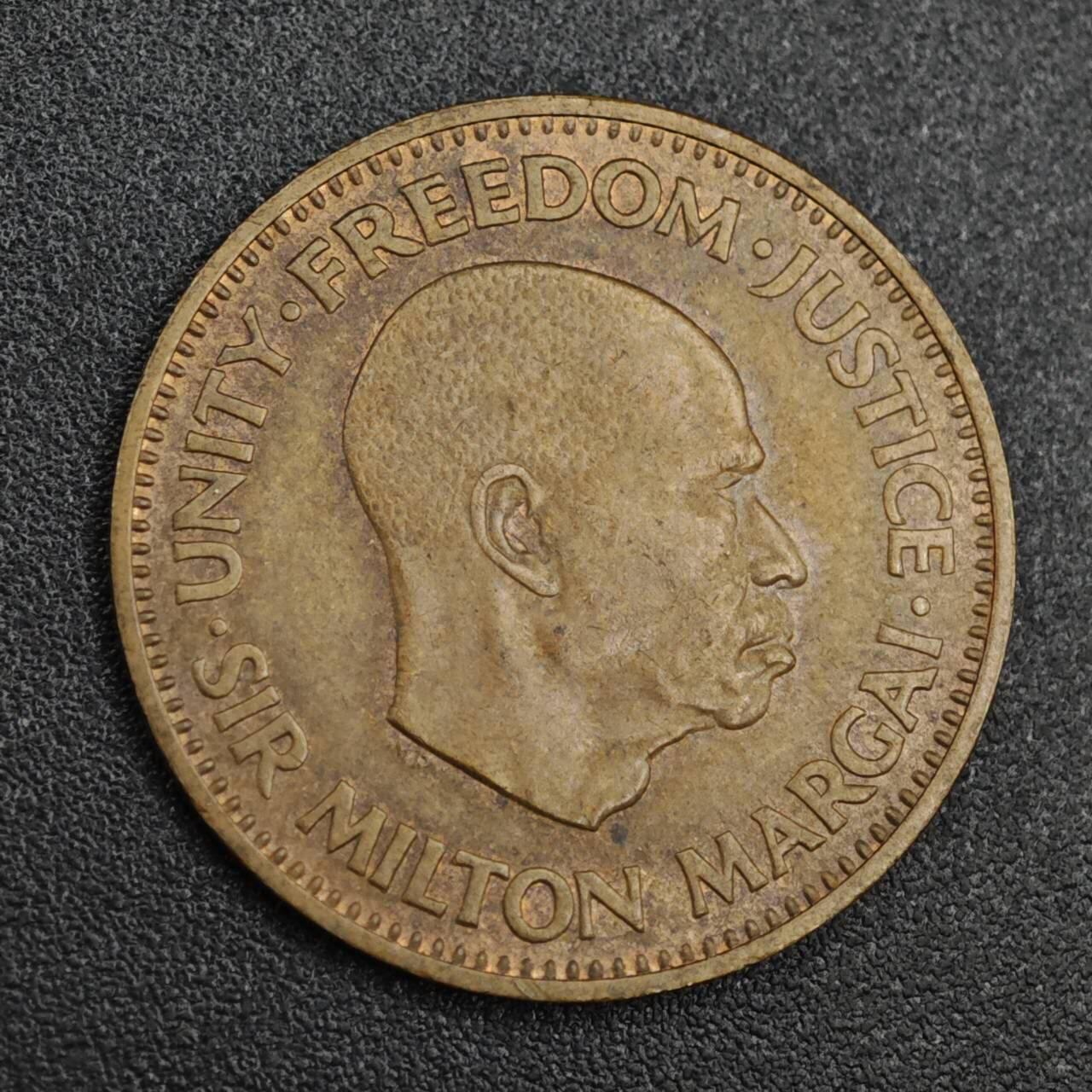 【淘币小摊】实时拍第八百二十一拍   散币场   满百包邮可预留二周 每周一统一发货   塞拉利昂1964年1/2分铜币