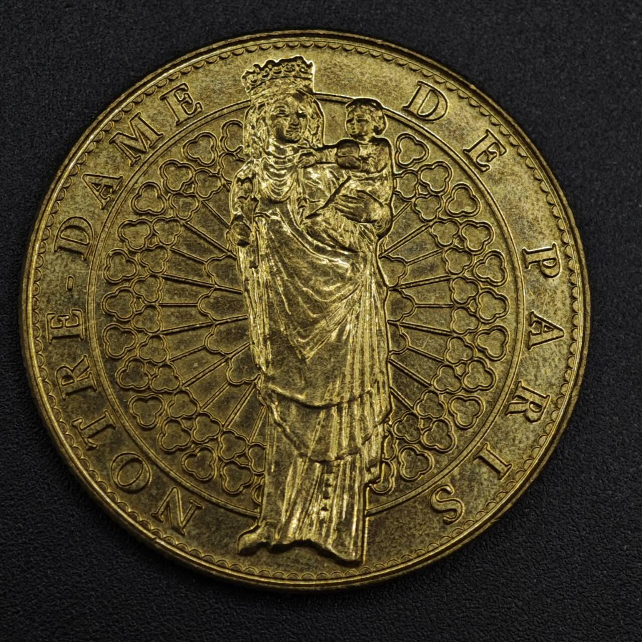 【淘币小摊】实时拍第八百二十一拍   散币场   满百包邮可预留二周 每周一统一发货   法国巴黎造币厂圣母抱婴铜章