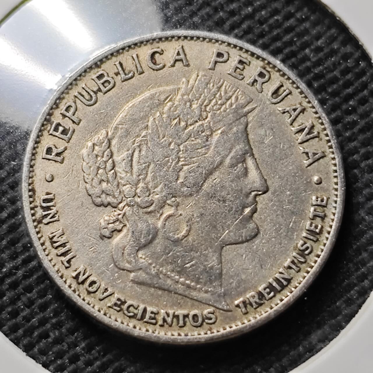 KK钱币收藏小铺 第375期  2月预留时间 周末发货  秘鲁10分 