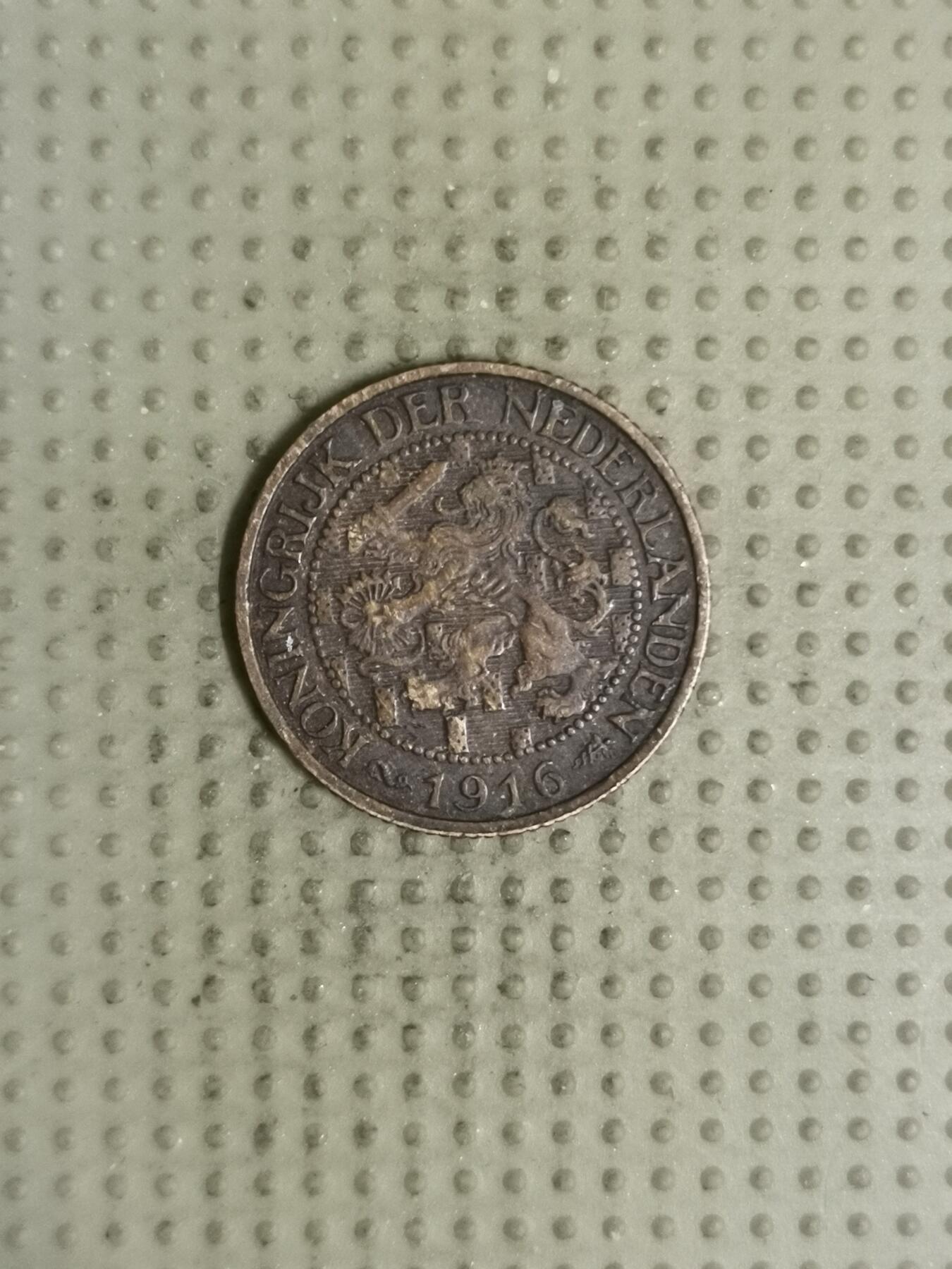 2025年第133场各国散币拍卖（总第133场） 荷兰1916年1分