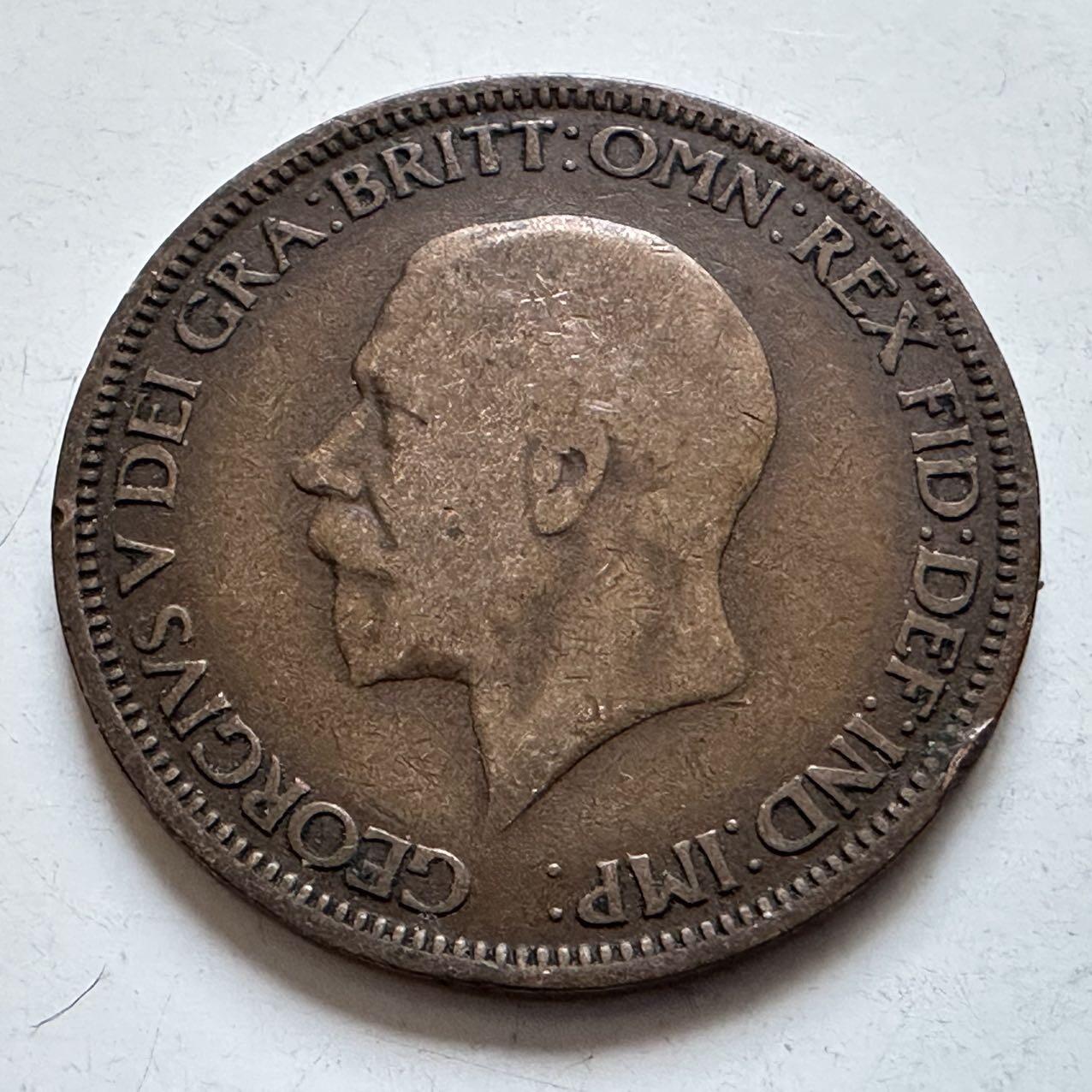 🌹外币初藏🌹🐯2025年第138场  每周二四六晚8️⃣点 接代拍 英国1928年半便士c