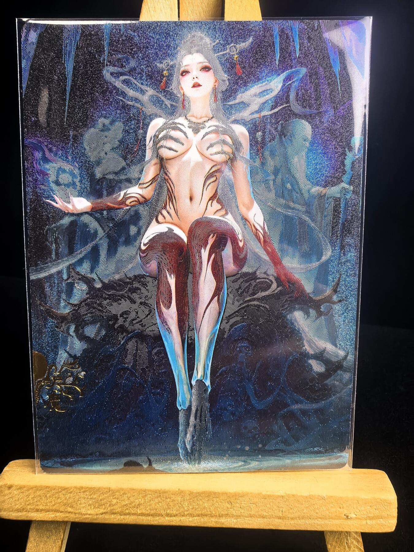 无佣金 不寄存 不收拍 链接少 我只是一个小小的卡牌收藏玩家   需要多宫大佬请私聊 部分卡牌设有底价（不想玩的那么累，即使有底价也会比市场价便宜的多，懂的自然懂） 拒绝小号抬价 大家放心拍 所有拍品部分套有卡膜 部分卡牌多宫 自制卡牌 不包厂瑕 放大镜 品控 勿拍 流拍商品会循环 感谢大家支持 留个关注 不定时上新 谢谢