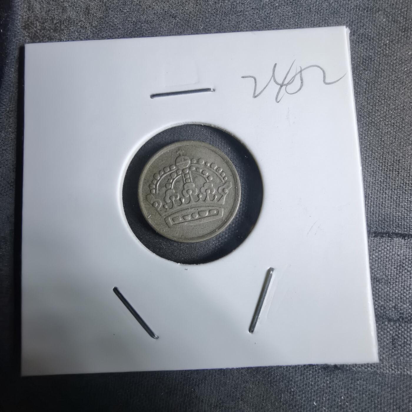 沼泽如烟--第924场 瑞典1955年10欧尔银币