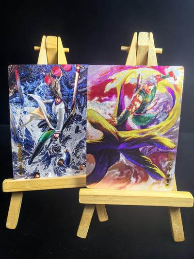 无佣金 不寄存 不收拍 链接少 我只是一个小小的卡牌收藏玩家   需要多宫大佬请私聊 部分卡牌设有底价（不想玩的那么累，即使有底价也会比市场价便宜的多，懂的自然懂） 拒绝小号抬价 大家放心拍 所有拍品部分套有卡膜 部分卡牌多宫 自制卡牌 不包厂瑕 放大镜 品控 勿拍 流拍商品会循环 感谢大家支持 留个关注 不定时上新 谢谢 - 奇点卡牌 港漫 风云粗闪2张