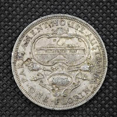 【淘币小摊】限时拍第八百二十四拍  小银币场  满百包邮可预留两周  周一统一发货  -         澳大利亚1927年乔治五世弗洛林银币