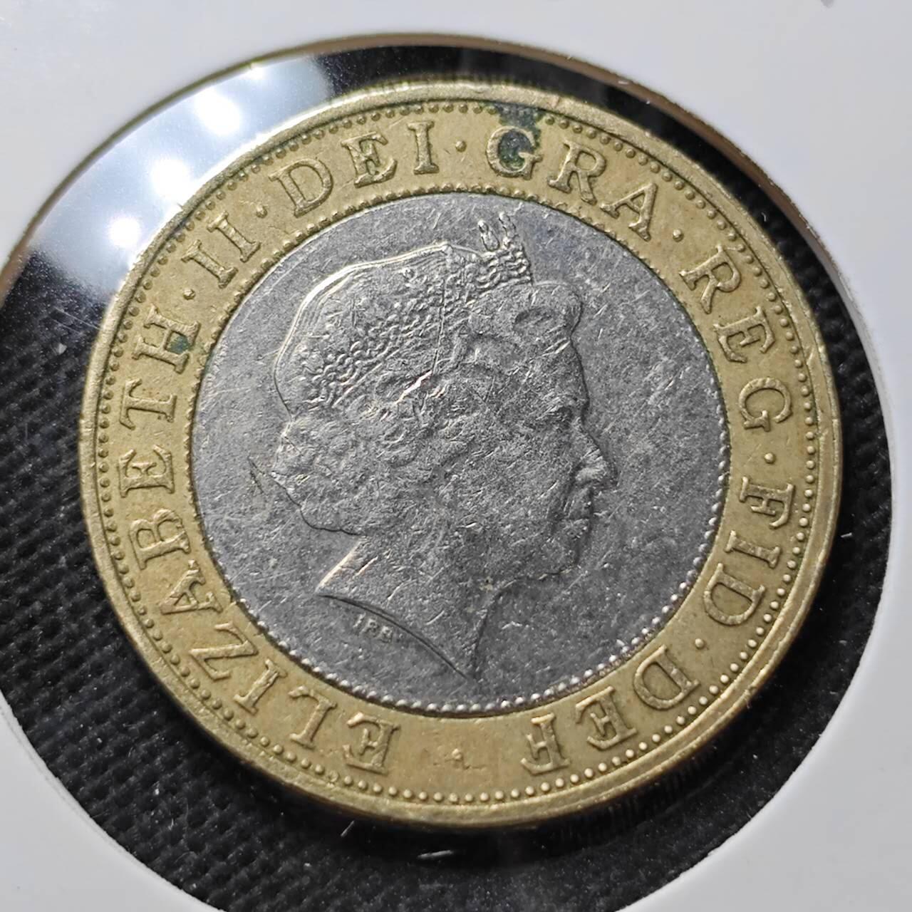 KK钱币收藏小铺 第375期  2月预留时间 周末发货  英国2镑