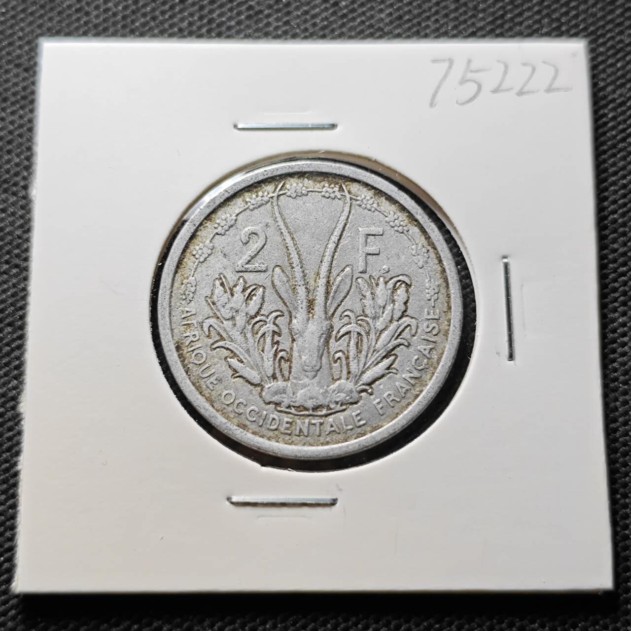 KK钱币收藏小铺 第375期  2月预留时间 周末发货  1948法属西非5法郎