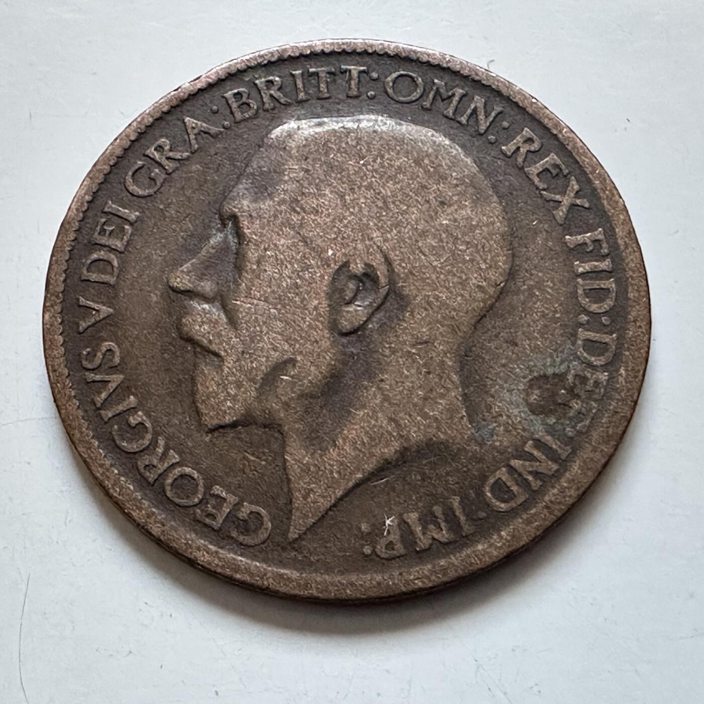 🌹外币初藏🌹🐯2025年第138场  每周二四六晚8️⃣点 接代拍 英国1917年半便士c