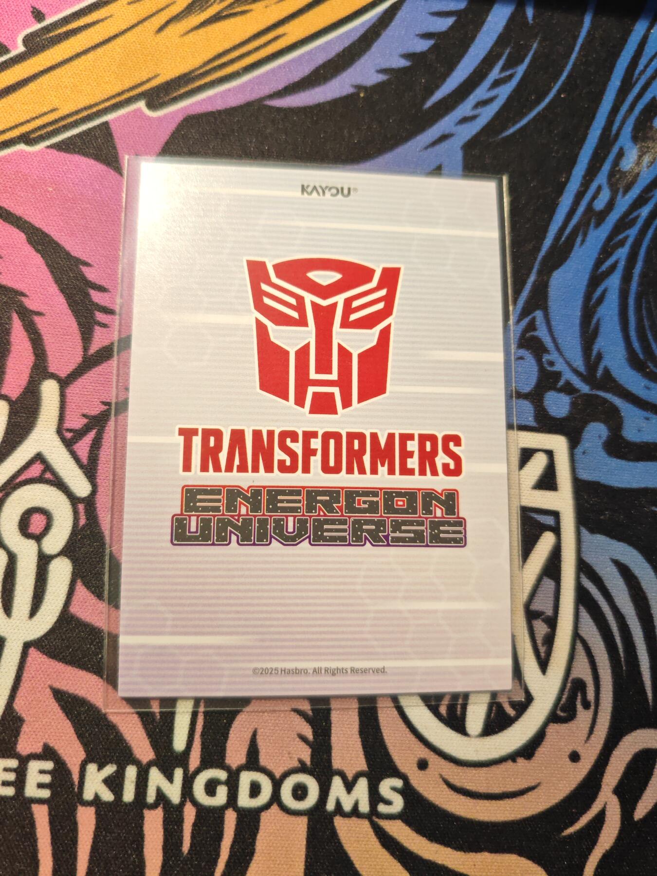 卡牌实验室开始第六次实验 卡游变形金刚 BR-001