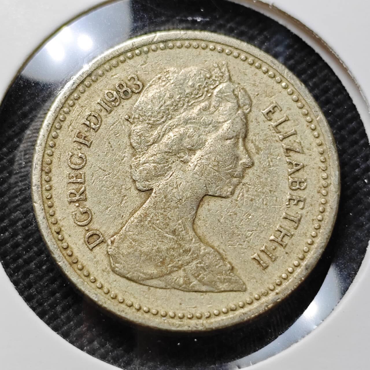 KK钱币收藏小铺 第375期  2月预留时间 周末发货  英国1镑