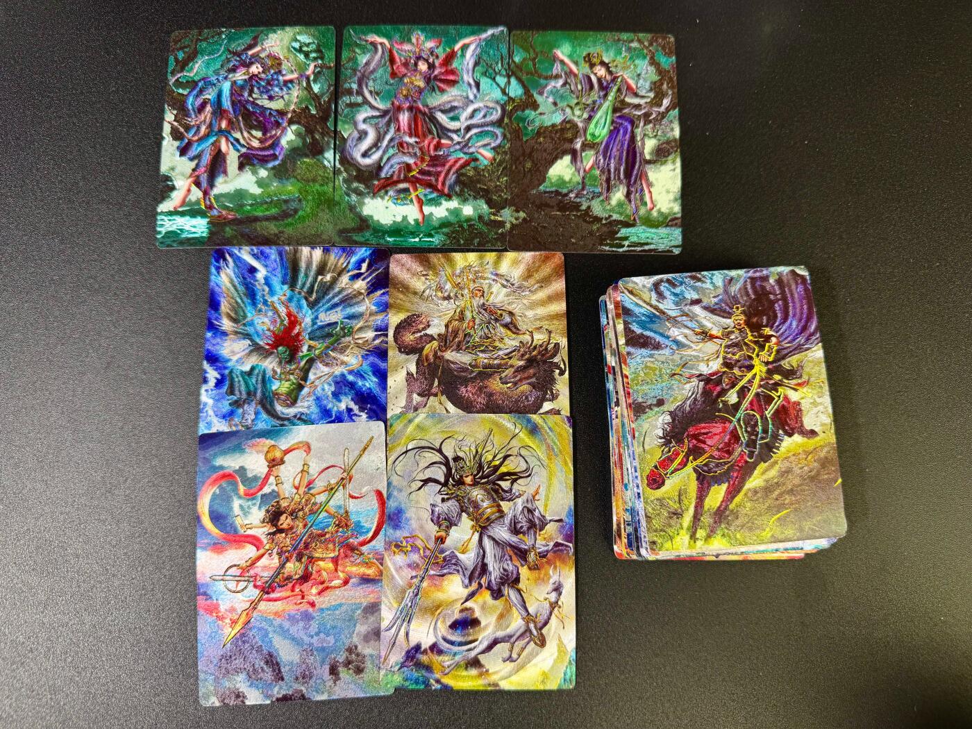 NO.17 好又多金牌大场，新店点关注不迷路！每周一站式配齐，方便凑单！（周6晚8点截拍，卖家送拍0抽成！） 【套卡】卡德曼 杆子 封神演义 上卷 冷烫粗闪