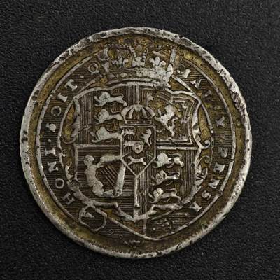 【淘币小摊】实时拍第八百二十一拍   散币场   满百包邮可预留二周 每周一统一发货   - 英国1817年乔治三世6便士银币