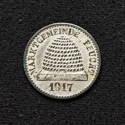 【全场包邮】纯粹捡漏拍484场（免费代拍第21场） - 德国紧急状态福伊希特1917年5芬妮锌币
