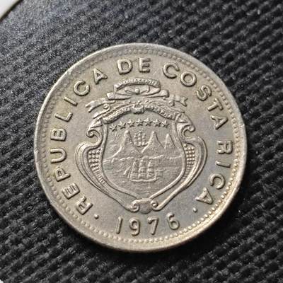 KK钱币收藏小铺 第375期  2月预留时间 周末发货 -  1976哥斯达黎加5分