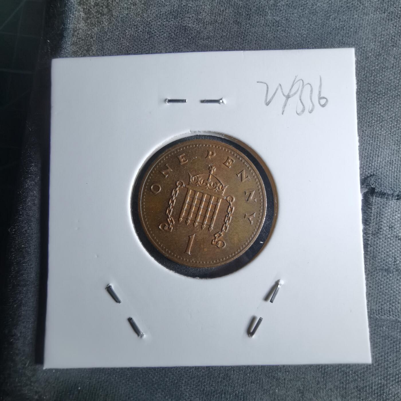 沼泽如烟--第924场 英国1990年1便士