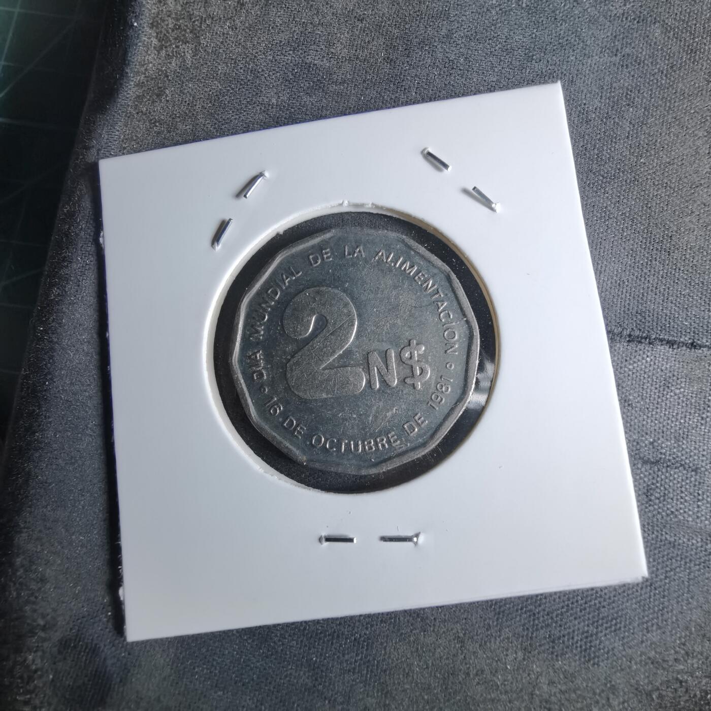 沼泽如烟--第924场 乌拉圭1981年2比索