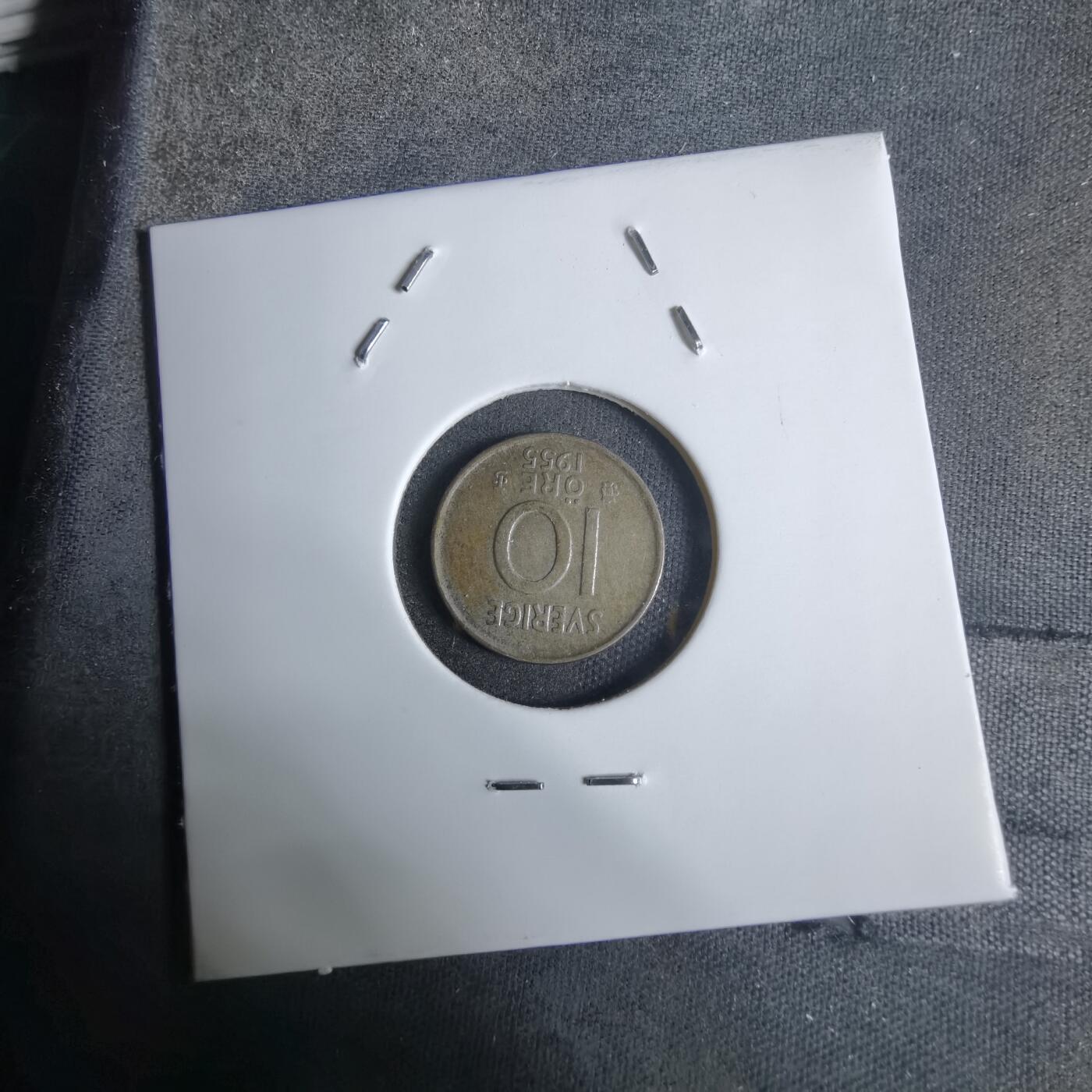 沼泽如烟--第924场 瑞典1955年10欧尔银币