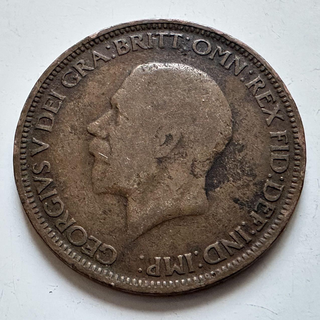 🌹外币初藏🌹🐯2025年第138场  每周二四六晚8️⃣点 接代拍 英国1929年半便士b