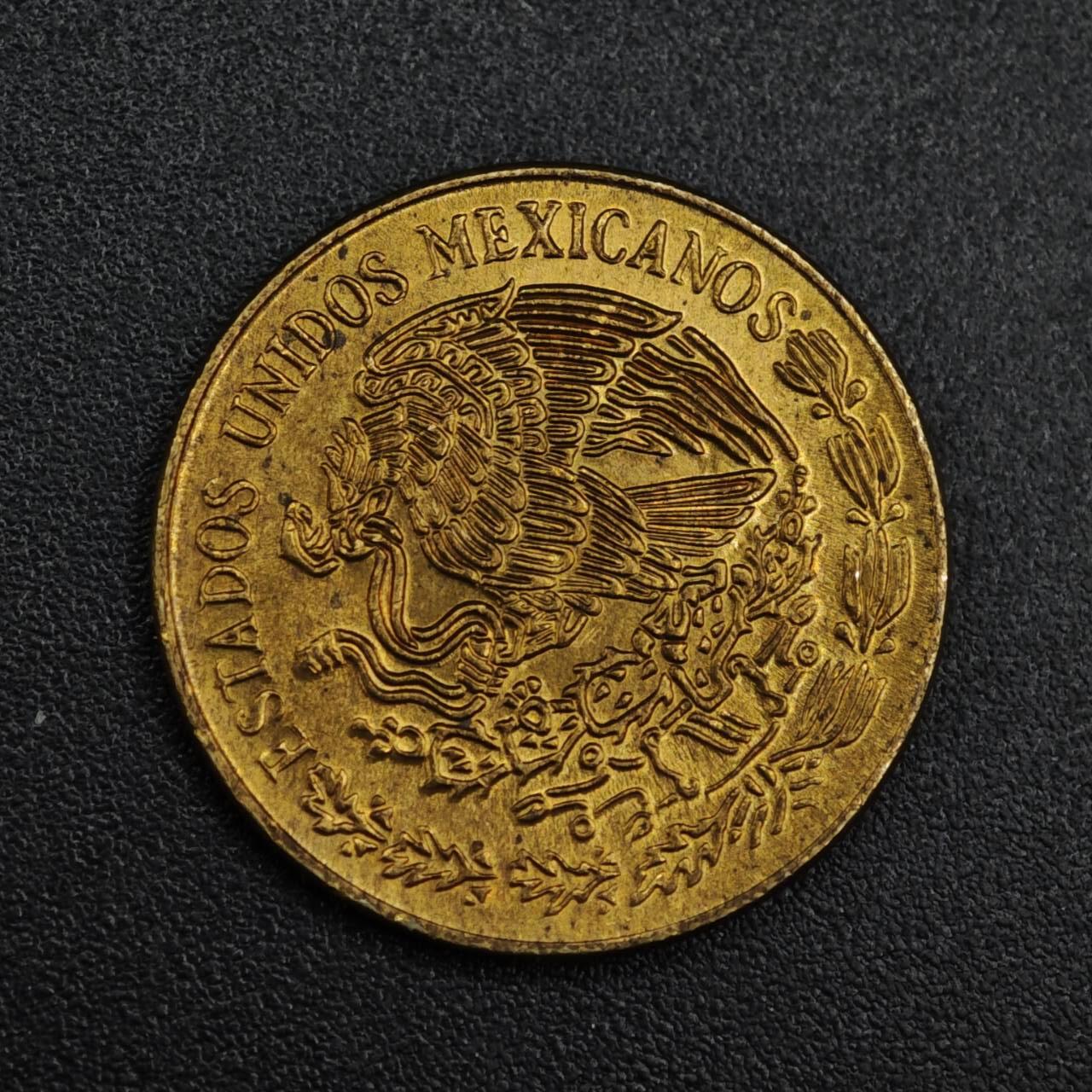 【淘币小摊】实时拍第八百二十一拍   散币场   满百包邮可预留二周 每周一统一发货   墨西哥1976年5分银币