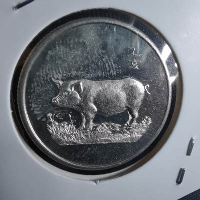 沼泽如烟--第924场 - 1995年生肖猪纪念章