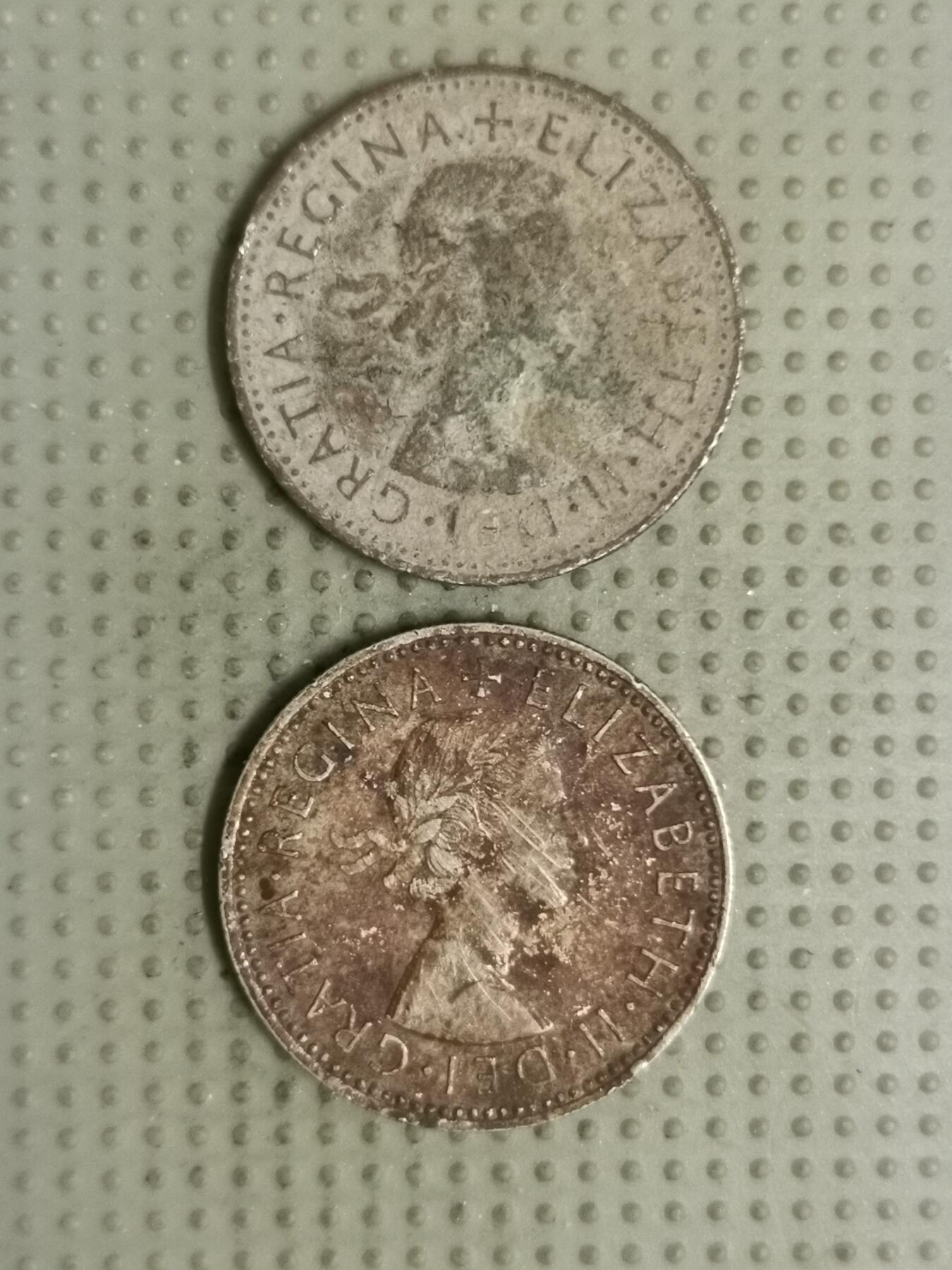 2025年第133场各国散币拍卖（总第133场） 英国1先令差品2枚