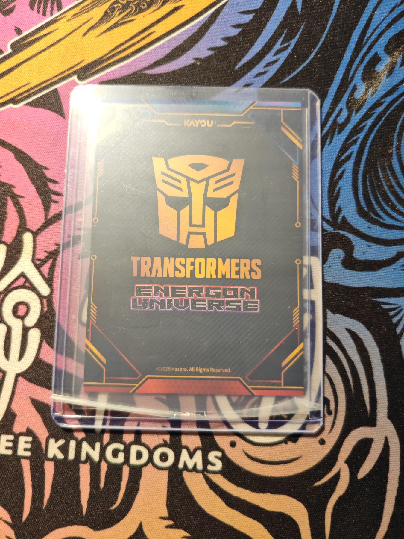 卡牌实验室开始第六次实验 卡游变形金刚 WR-002