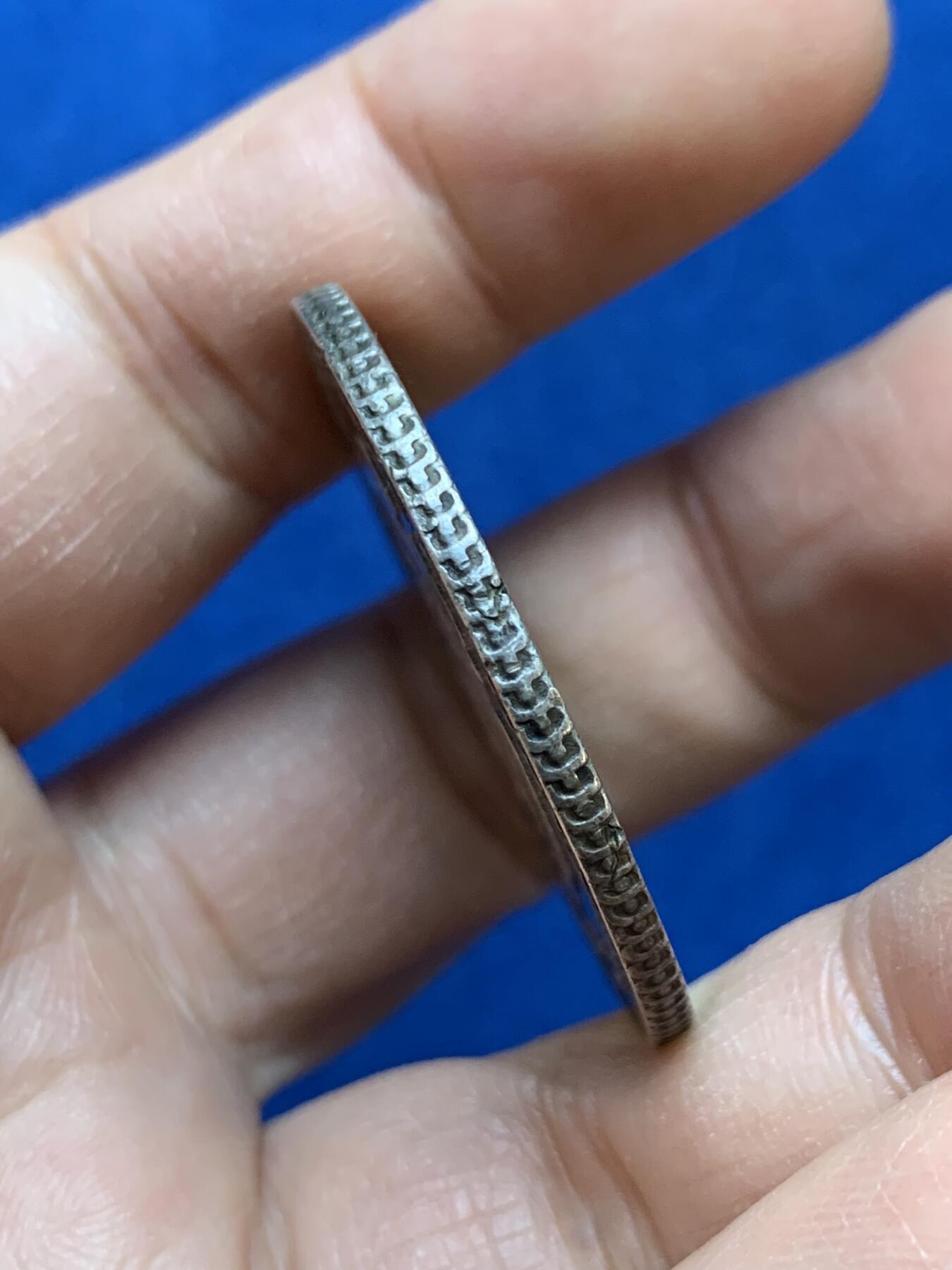 《竞宝斋》第445场 周日，周一，2场连拍 （全场包邮） 墨西哥1875 CA MM版 8R鹰洋银币 原味黑彩 细节见图