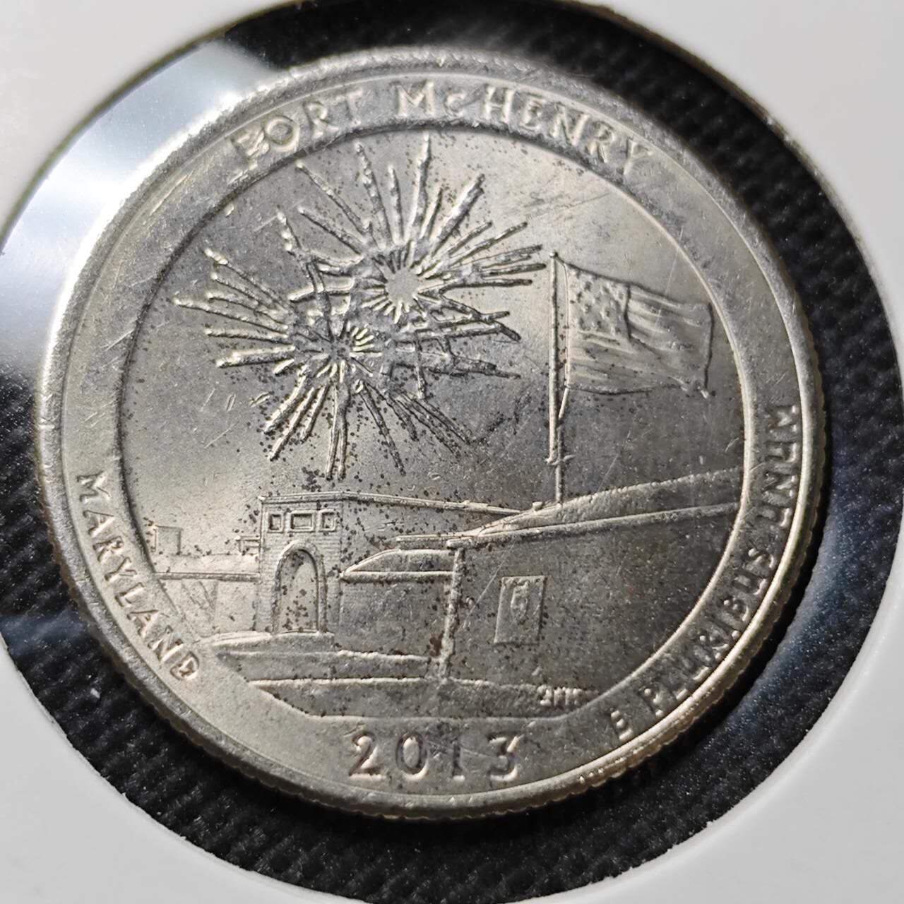 KK钱币收藏小铺 第375期  2月预留时间 周末发货  美国25分纪念币 好品