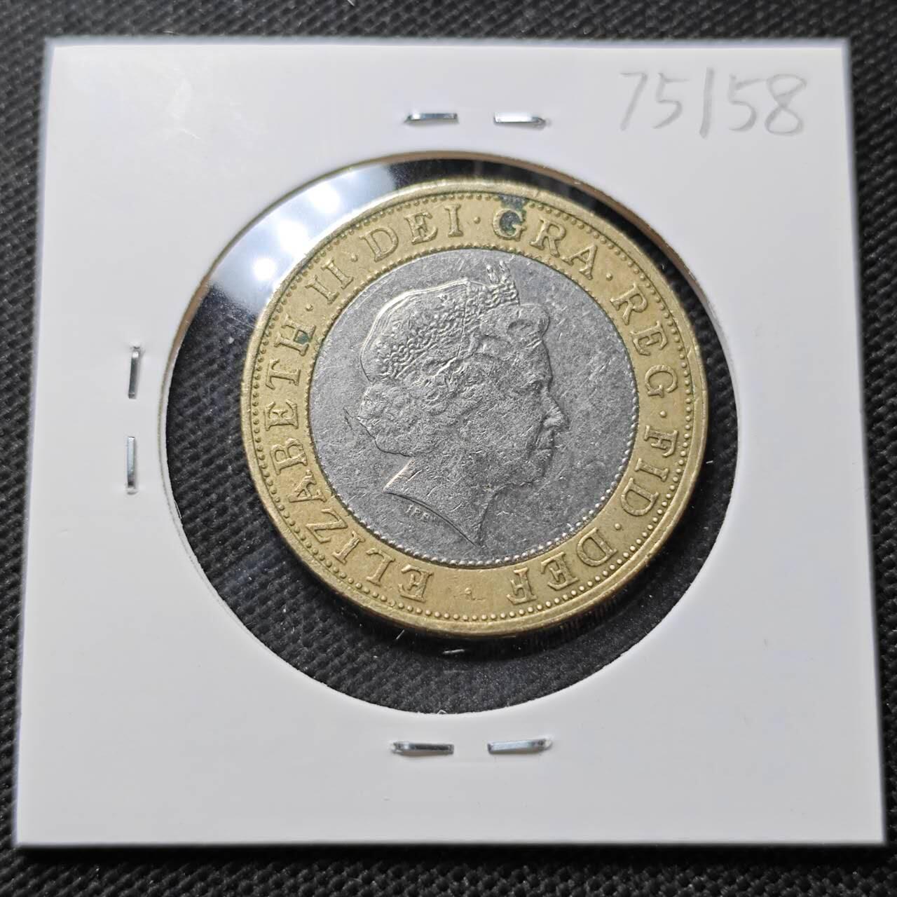 KK钱币收藏小铺 第375期  2月预留时间 周末发货  英国2镑