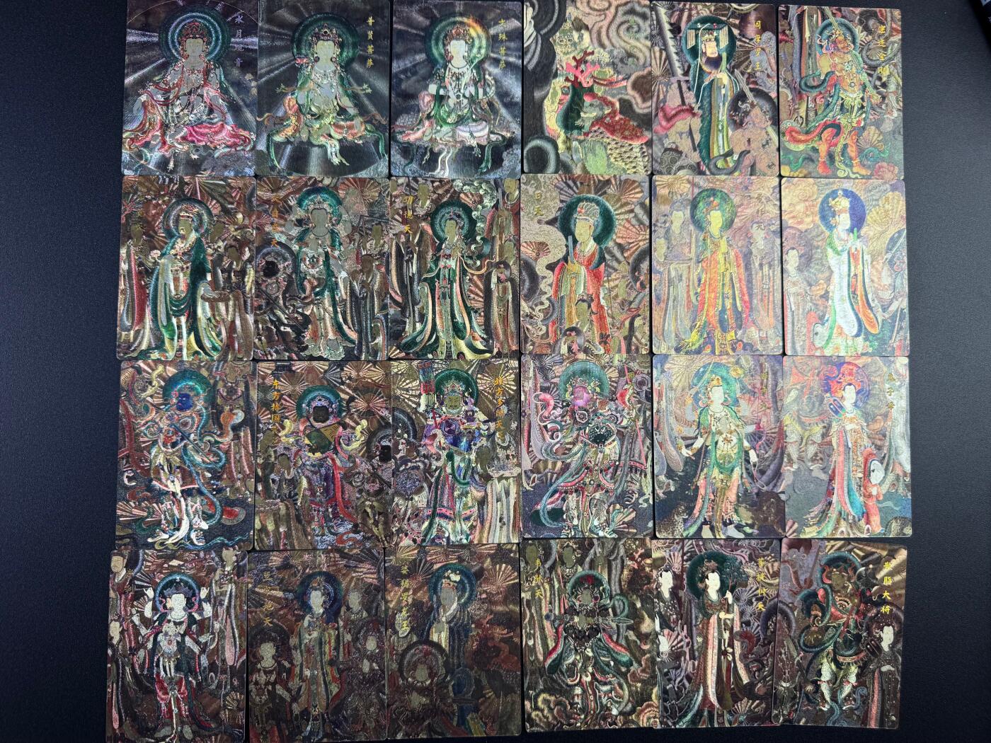 NO.17 好又多金牌大场，新店点关注不迷路！每周一站式配齐，方便凑单！（周6晚8点截拍，卖家送拍0抽成！） 【套卡】银信潮玩 护天神-法海寺壁画 粗闪1套24张