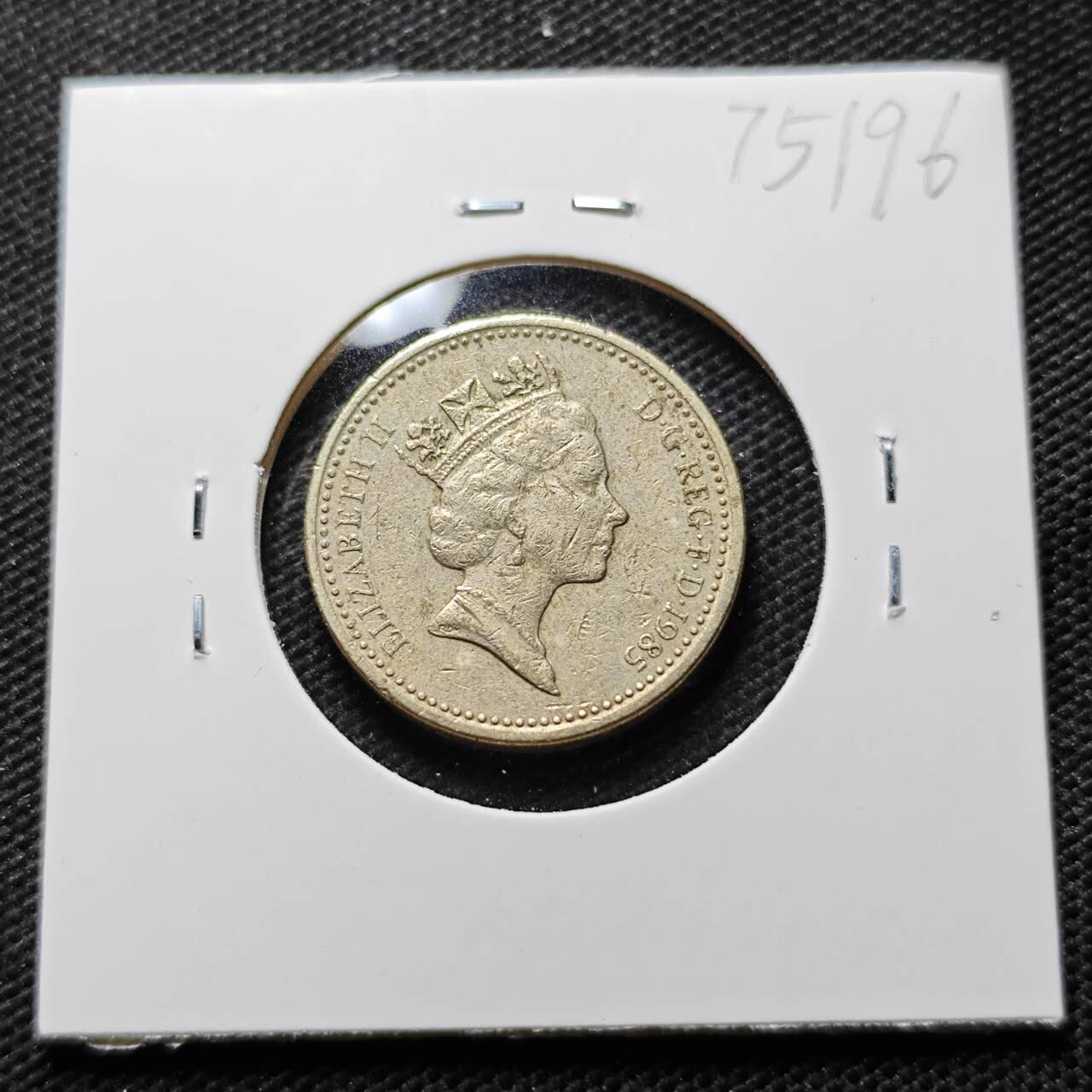 KK钱币收藏小铺 第375期  2月预留时间 周末发货  英国1镑