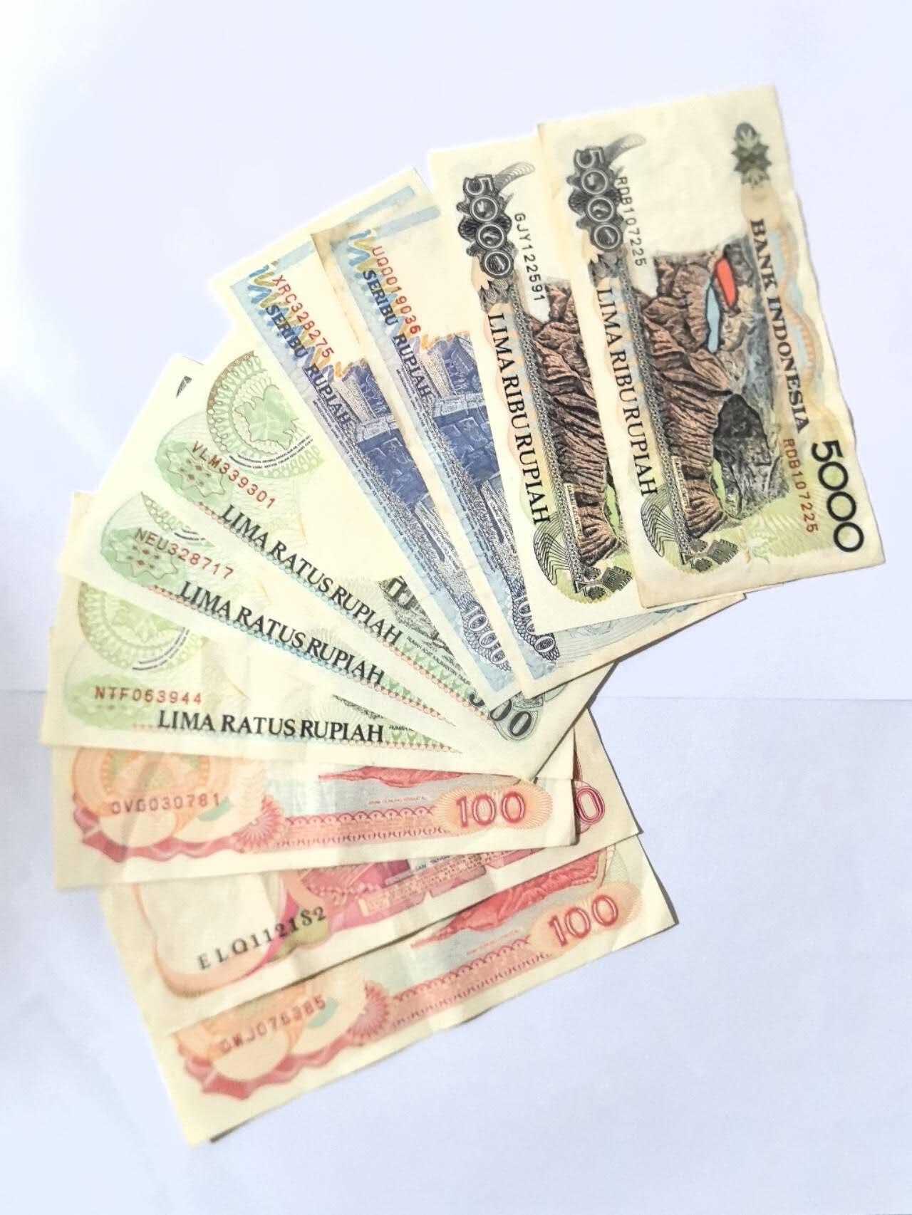 各国外币第101期 印度尼西亚纸币 美品10张